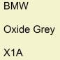 Preview: BMW, Oxide Grey, X1A.